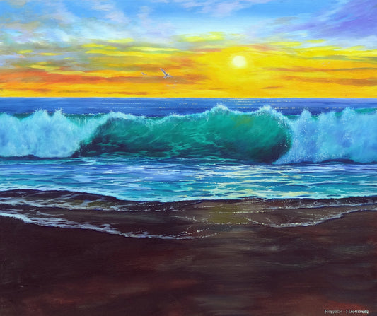 La Jolla Sunset Giclee